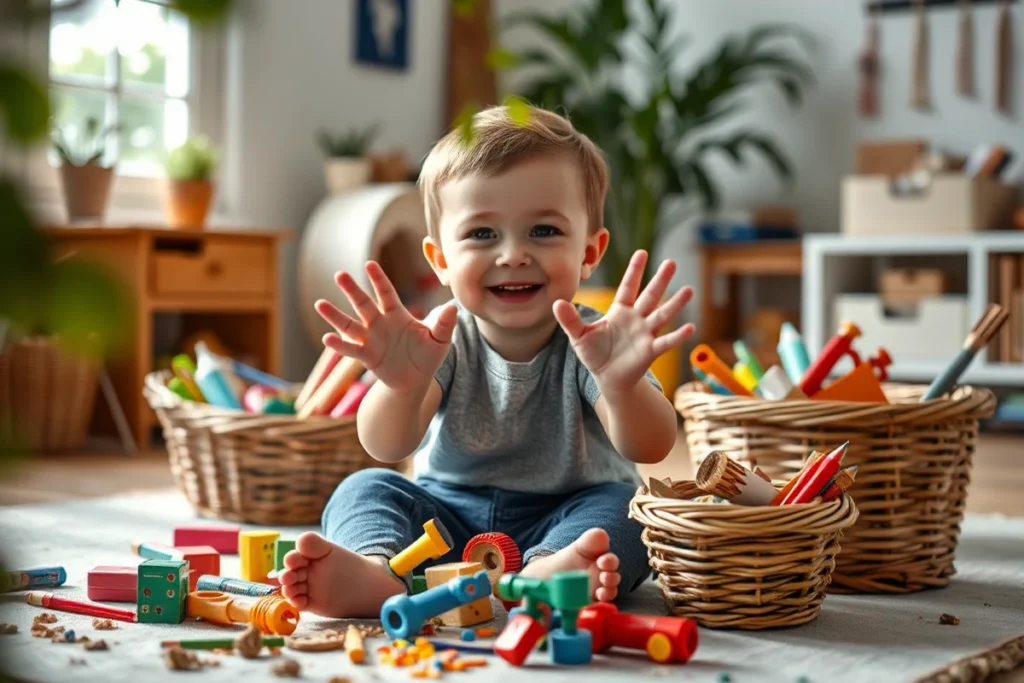 Art Mess Setup & Cleanup For Toddlers