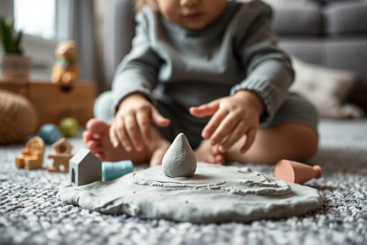 cheap toddler playdough & clay — Cheap Toddler Playdough & Clay (step by step)
