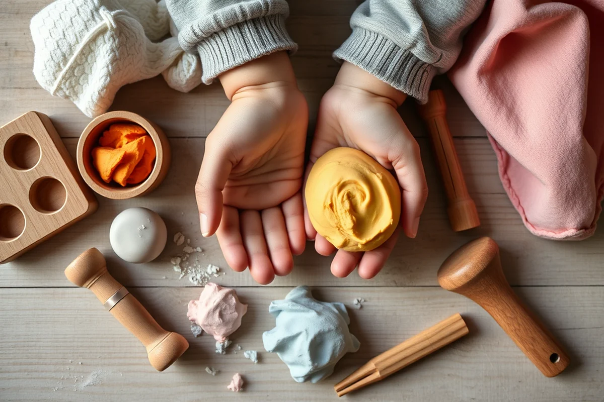 cheap toddler playdough & clay — Cheap Toddler Playdough & Clay (the finished result)