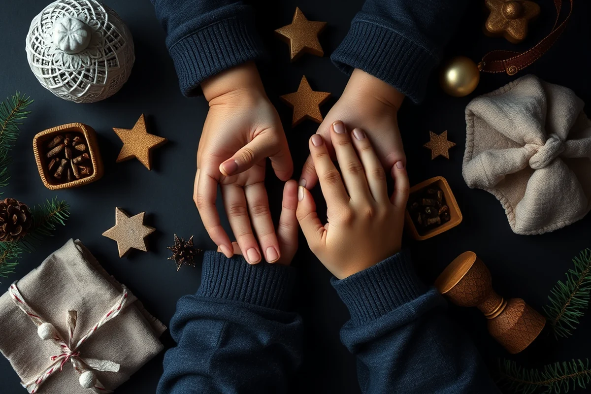 christmas process art for toddlers — Christmas Process Art For Toddlers (the finished result)
