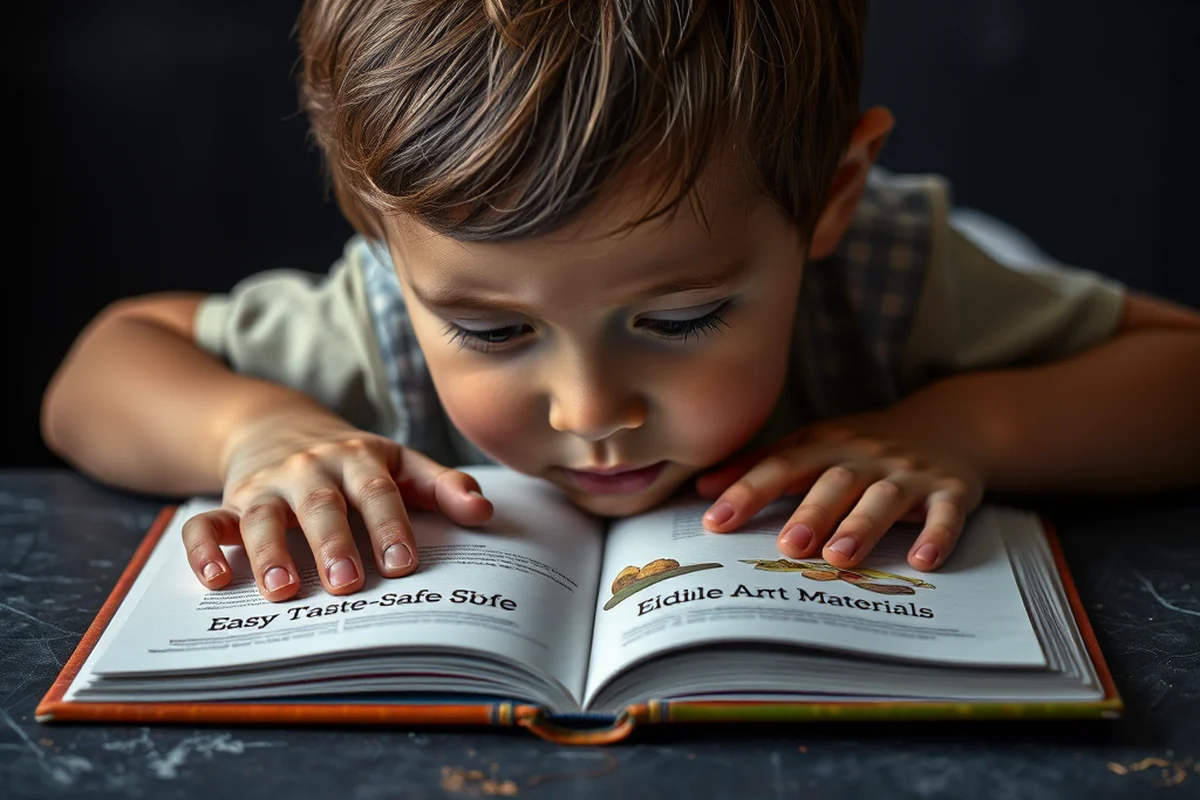 easy taste-safe & edible art materials — Easy Taste-Safe & Edible Art Materials (step by step)