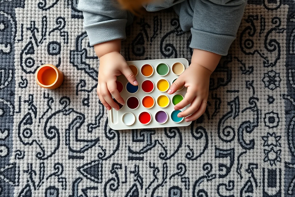 mess free paint set — Mess Free Paint Set (the finished result)