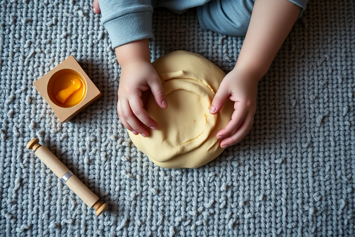 playdough recipe for kids — Playdough Recipe For Kids (the finished result)