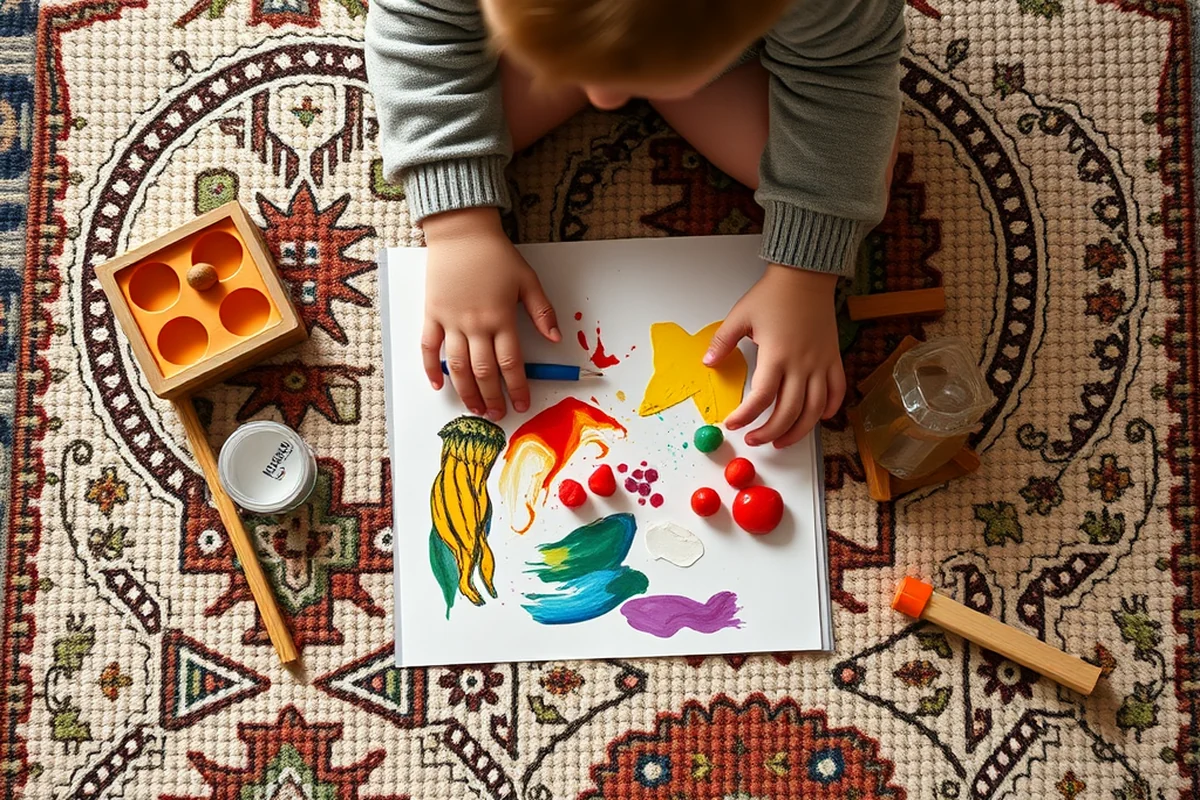 process art activities for preschoolers — Process Art Activities For Preschoolers (the finished result)