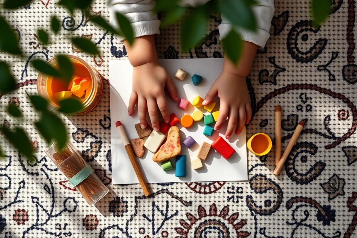 taste-safe & edible art materials for toddlers — Taste-Safe & Edible Art Materials For Toddlers (the finished result)