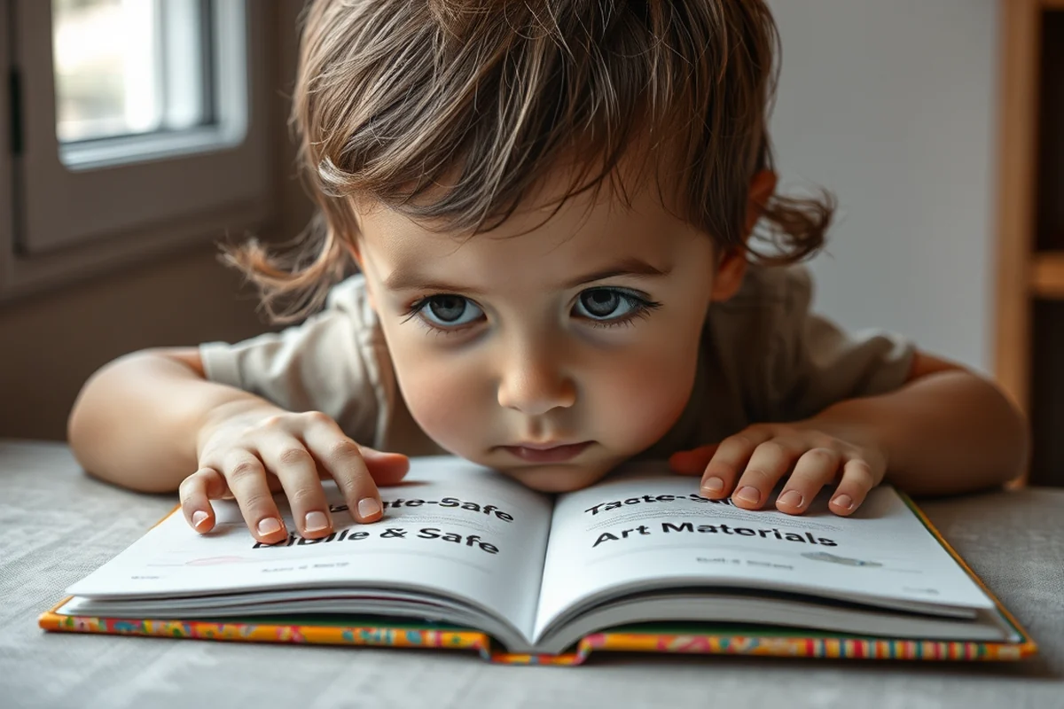 taste-safe & edible art materials — Taste-Safe & Edible Art Materials (step by step)