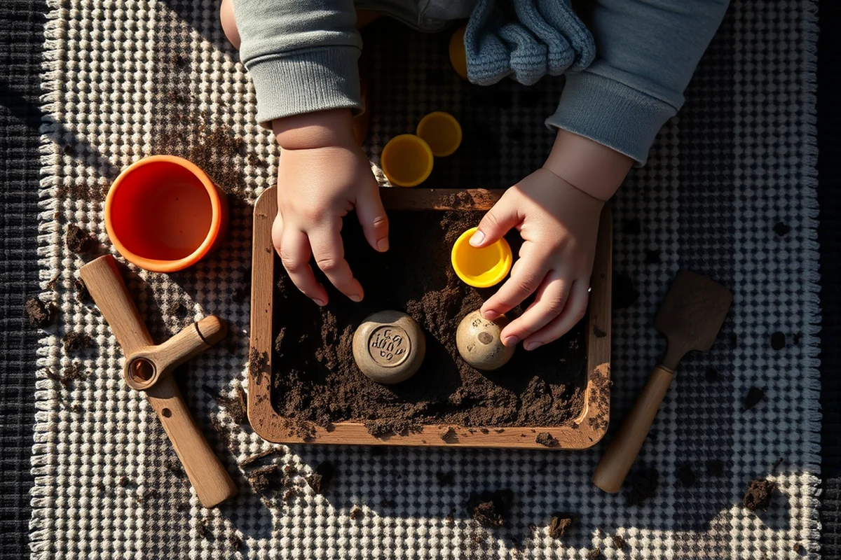 toddler outdoor mud kitchen — Toddler Outdoor Mud Kitchen (the finished result)