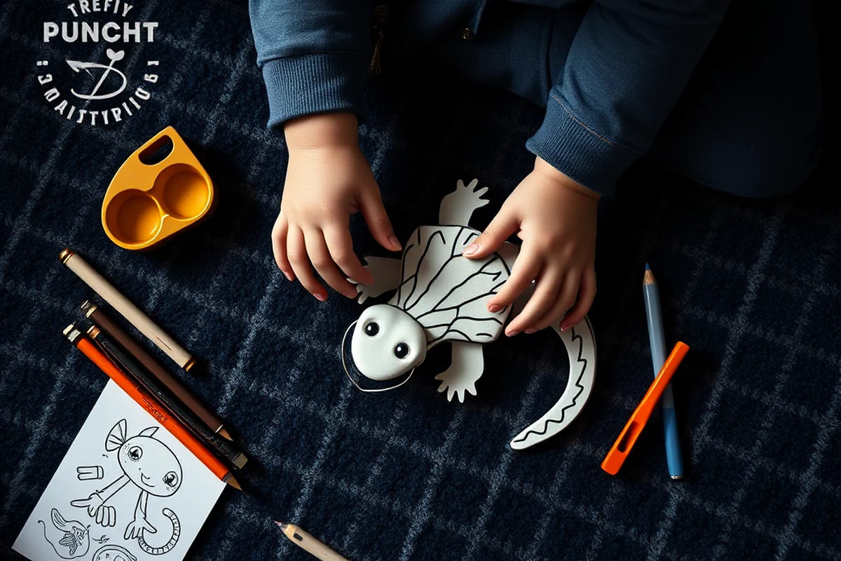 a cute axolotl coloring page — A Cute Axolotl Coloring Page (the finished result)