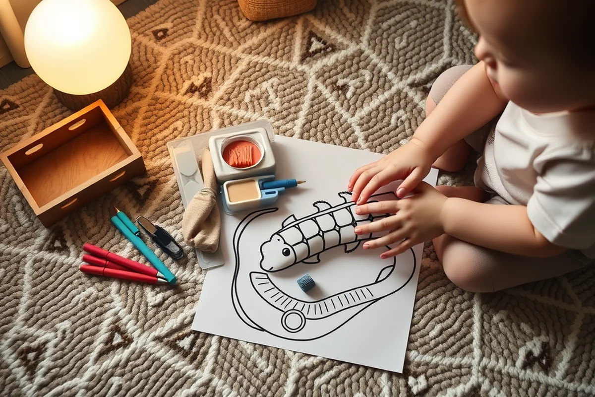 a is for axolotl coloring page — A Is For Axolotl Coloring Page (the finished result)