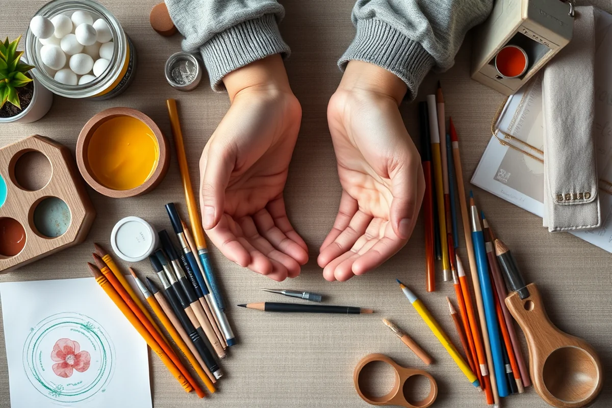 art supplies for beginners — Art Supplies For Beginners (the finished result)