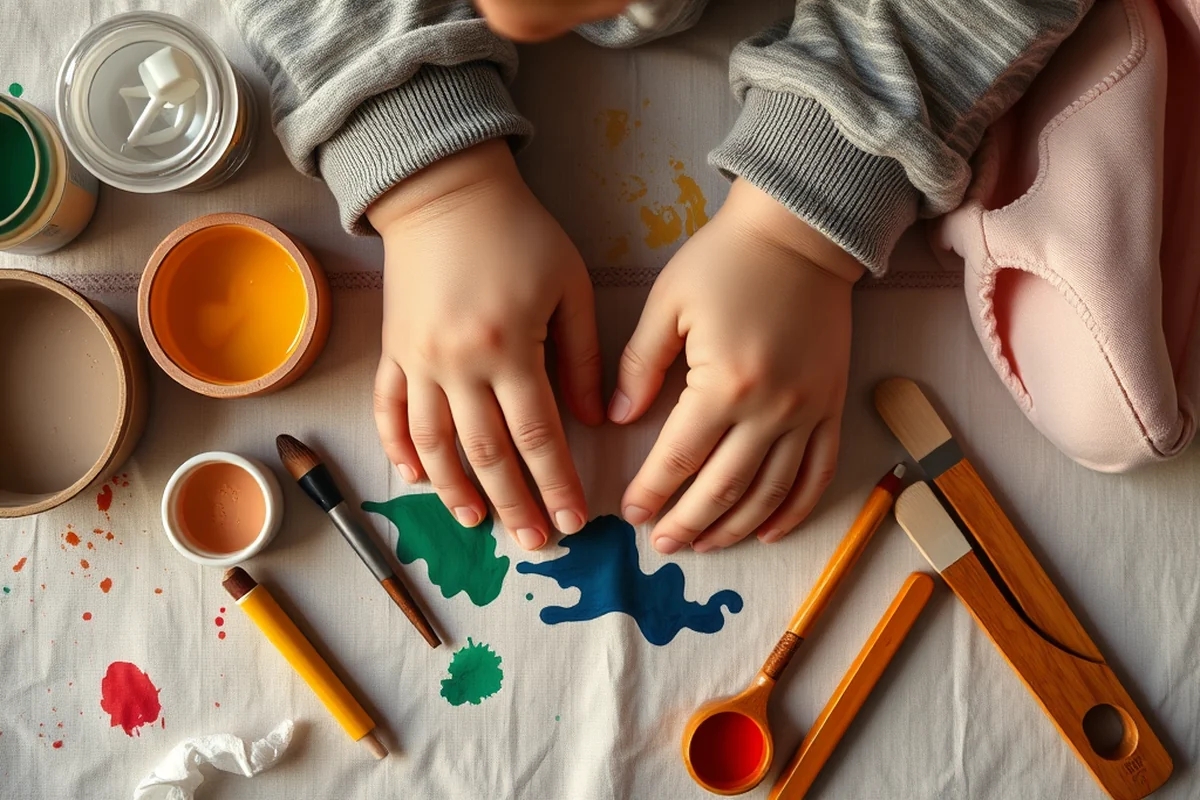 painting activities for toddlers — Painting Activities For Toddlers (the finished result)