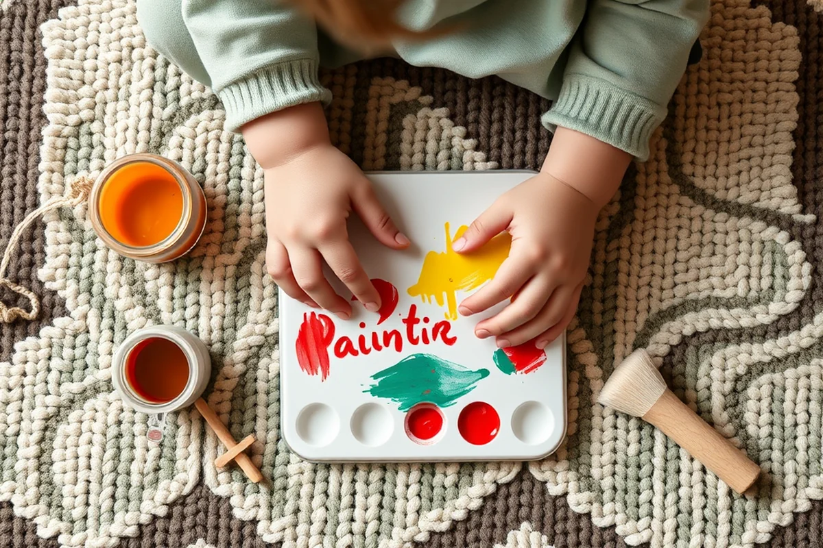 painting for kids — Painting For Kids (the finished result)