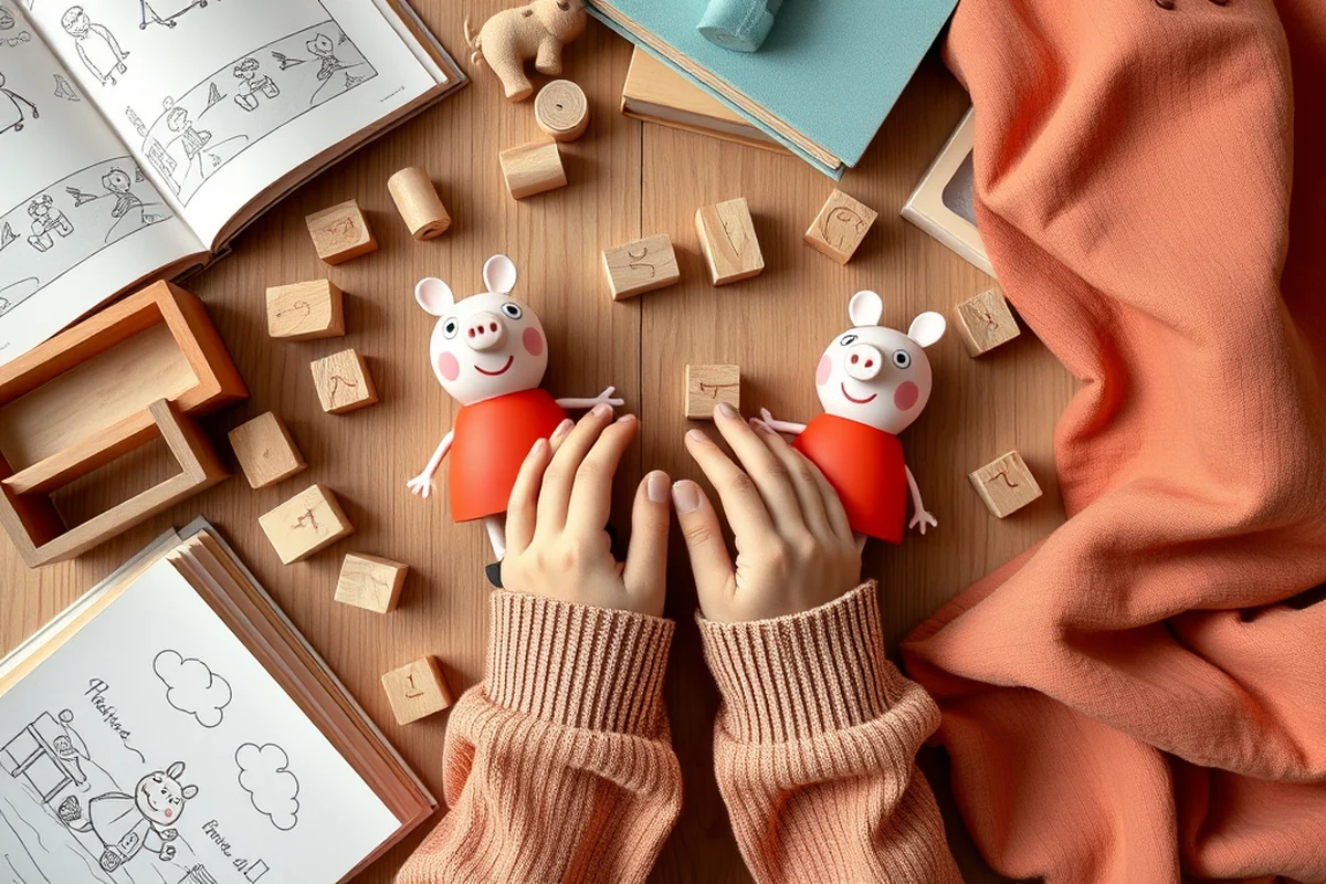 peppa pig coloring pages — Peppa Pig Coloring Pages (the finished result)