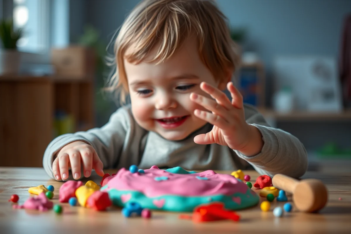 playdough making for children — Playdough Making For Children (step by step)