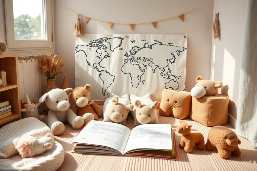 A World Map Drawing