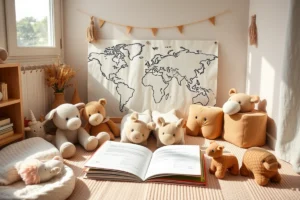 A World Map Drawing
