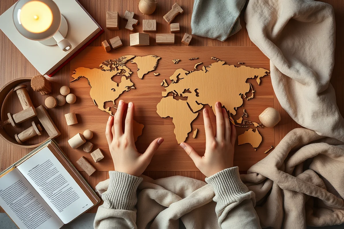 a world map drawing — A World Map Drawing (the finished result)
