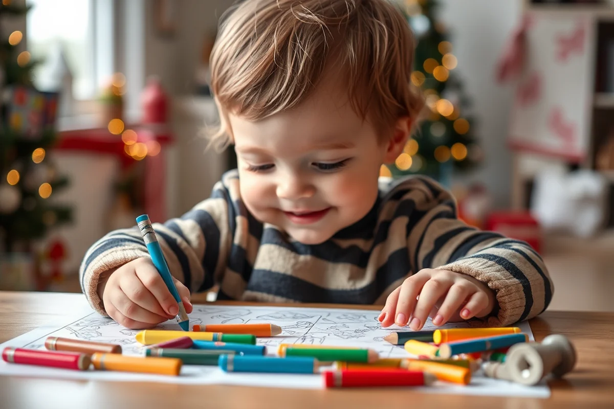 christmas coloring pages — Christmas Coloring Pages (step by step)