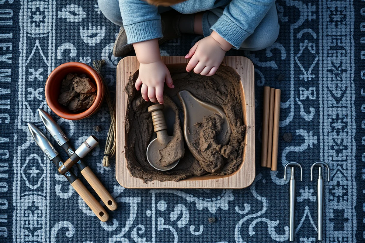 easy mud kitchen & outdoor art — Easy Mud Kitchen & Outdoor Art (the finished result)