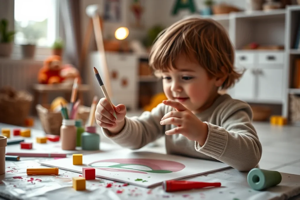 Easy Toddler Painting Activities