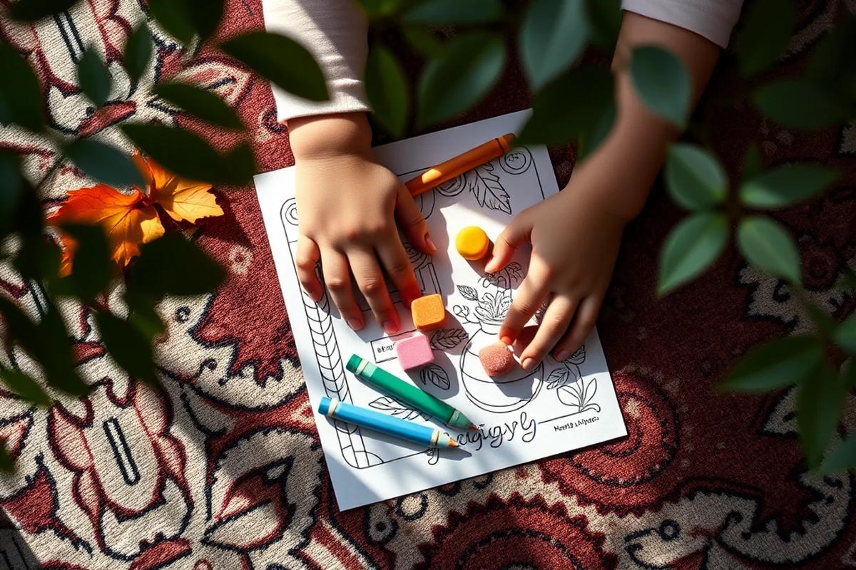 free fall coloring pages — Free Fall Coloring Pages (the finished result)