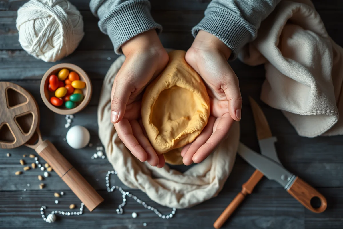 how to make playdough easy for kids — How To Make Playdough Easy For Kids (the finished result)