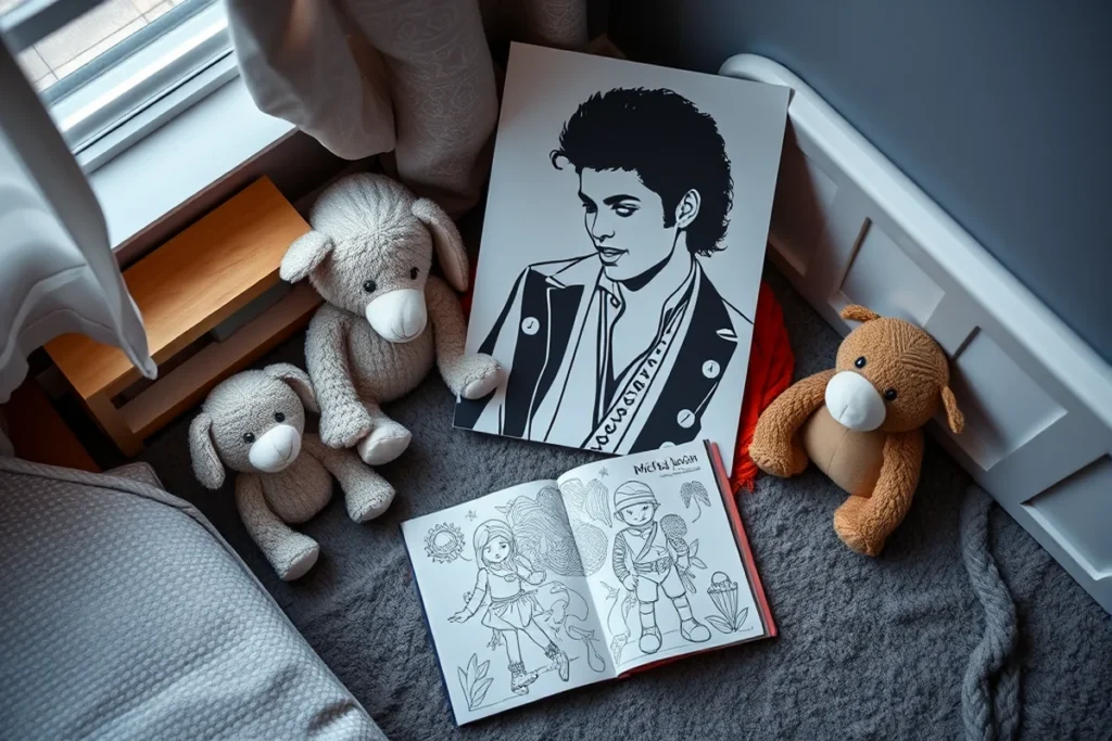 Michael Jackson Coloring Page