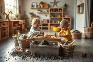 Mud Kitchen Activity Ideas