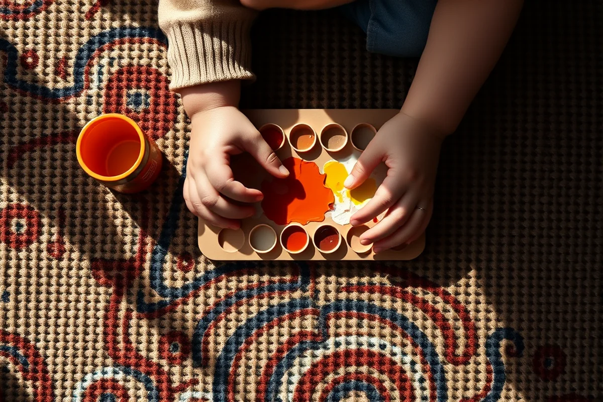 painting activities for children — Painting Activities For Children (the finished result)