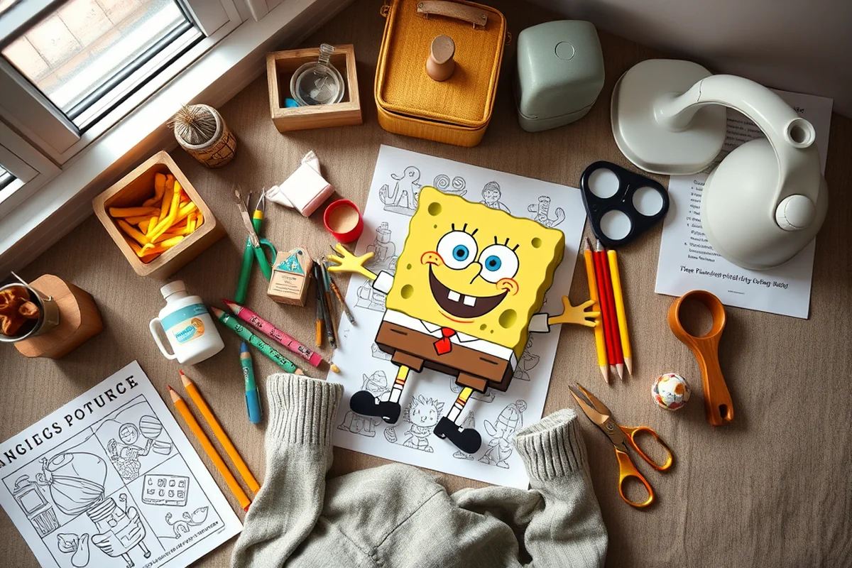 spongebob coloring sheets — Spongebob Coloring Sheets (the finished result)